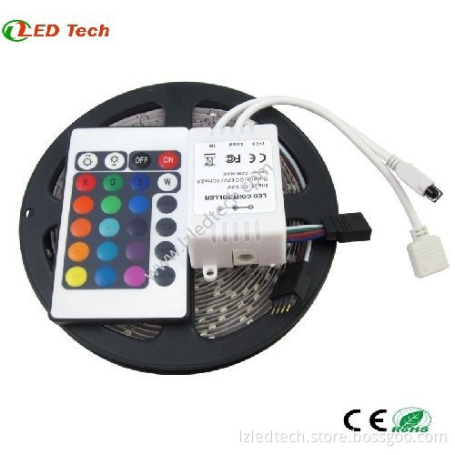 CE/RoHs Waterproof IP65 led light strip 14.4W/M SMD 5050 flexible battery powered wearable led strips lighting wholesale